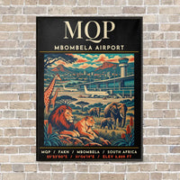 Thumbnail for MQP - Poster - Canvas Framed - Black