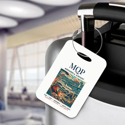 MQP - Poster - Luggage Tag - White
