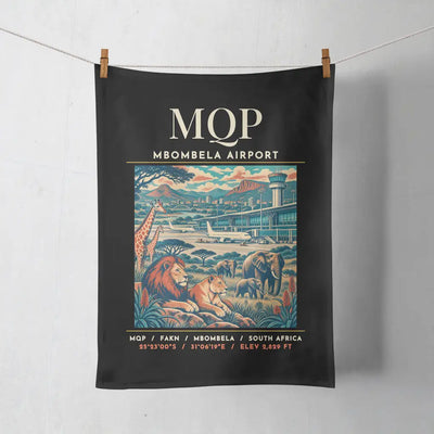 MQP - Poster - Towel - Black
