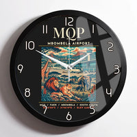 Thumbnail for MQP - Poster - Wall Clock Framed - Black