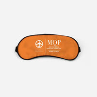 Thumbnail for Kruger Mpumalanga International Airport (MQP) Sleep Masks - Sleep Mask - Front - Orange