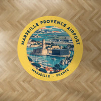 Thumbnail for Marseille Provence Airport (MRS) Carpets - Carpet Round - Badge - Yellow