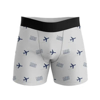 Thumbnail for Plaine Magnien Sir Seewoosagur Ramgoolam International Airport (MRU) Men Boxers - Pattern - Light Gray