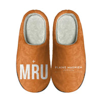 Thumbnail for Plaine Magnien Sir Seewoosagur Ramgoolam International Airport (MRU) Slippers & Flip Flops - Slippers - Cotton - Code - Different - Orange