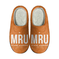 Thumbnail for Plaine Magnien Sir Seewoosagur Ramgoolam International Airport (MRU) Slippers & Flip Flops - Slippers - Cotton - Code - Same - Orange
