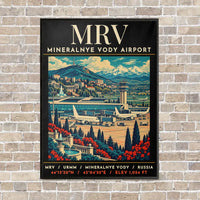 Thumbnail for MRV - Poster - Canvas Framed - Black