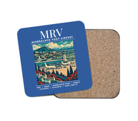 Thumbnail for MRV - Poster - Coaster - Blue