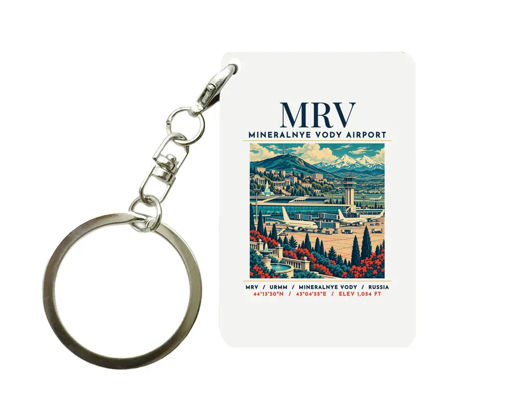 MRV - Poster - Key Chain - White