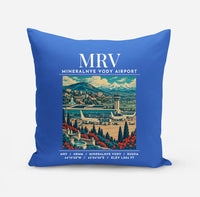 Thumbnail for MRV - Poster - Pillow - Blue