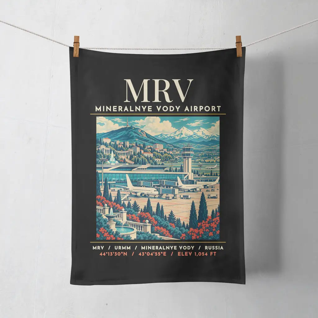 MRV - Poster - Towel - Black