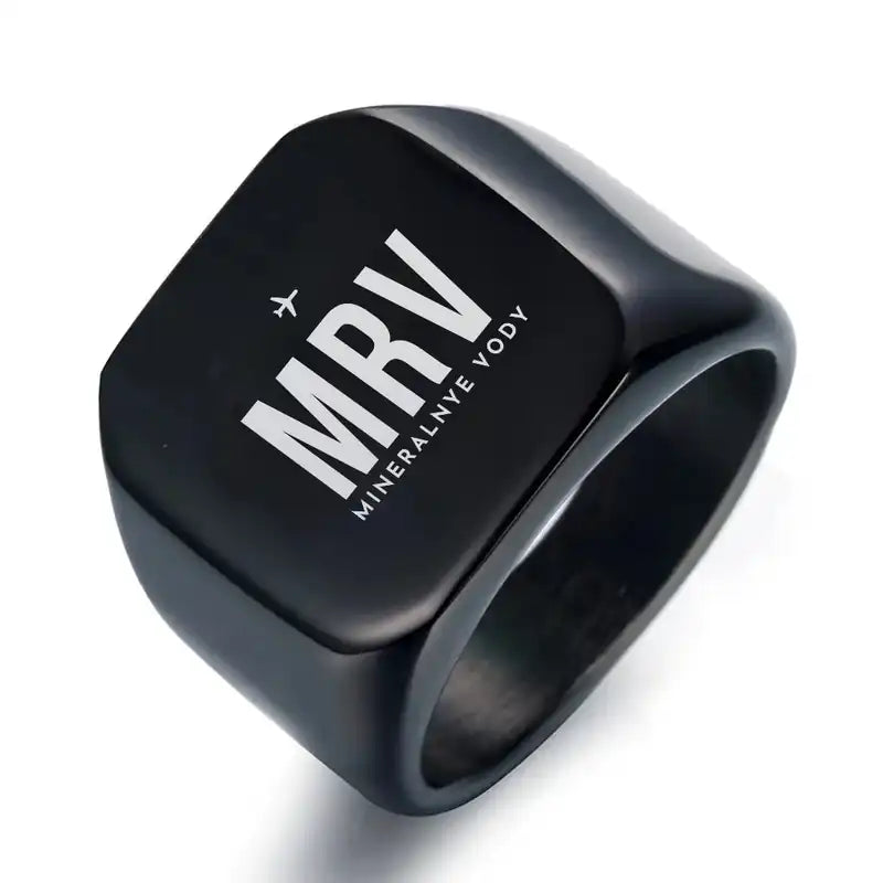 Mineralnye Vody Airport (MRV) Rings - Ring - Black