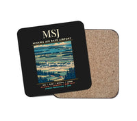 Thumbnail for MSJ - Poster - Coaster - Black