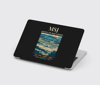 Thumbnail for MSJ - Poster - MacBook Case - Black