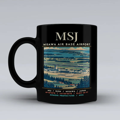 MSJ - Poster - Mug - Black