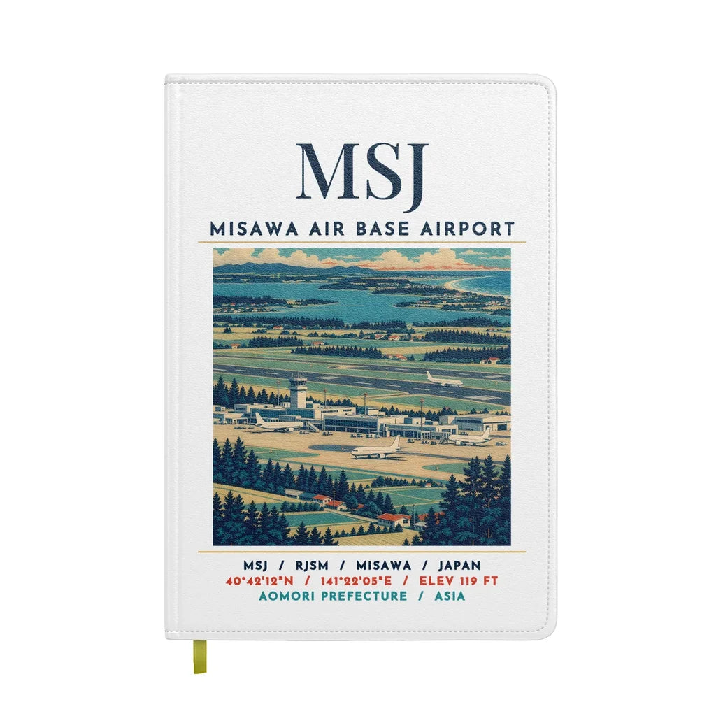 MSJ - Poster - Notebook - White