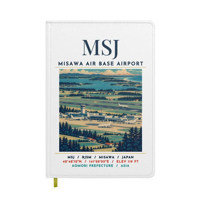 MSJ - Poster - Notebook - White