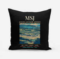 Thumbnail for MSJ - Poster - Pillow - Black