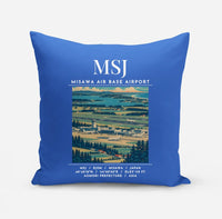 Thumbnail for MSJ - Poster - Pillow - Blue