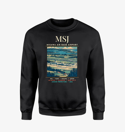 MSJ - Poster - Sweatshirt - Black