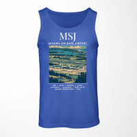 Thumbnail for MSJ - Poster - Tank Top - Blue