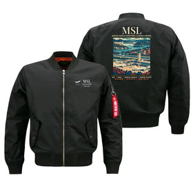 Muscle Shoals Northwest Alabama Regional Airport (MSL) Bomber Jacket