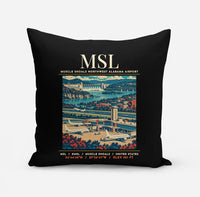 Thumbnail for MSL - Poster - Pillow - Black