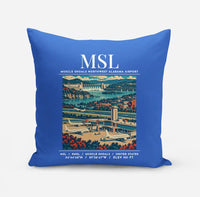 Thumbnail for MSL - Poster - Pillow - Blue
