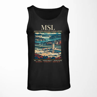 MSL - Poster - Tank Top - Black