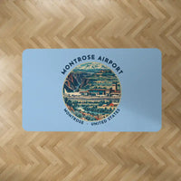 Thumbnail for Montrose Regional Airport (MTJ) Carpets - Carpet Rectangle - Badge - Light Blue