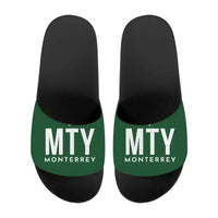 Thumbnail for Monterrey International Airport (MTY) Slippers & Flip Flops - Slippers - Sport - Code - Green