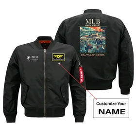 Maun International Airport (MUB) Bomber Jacket