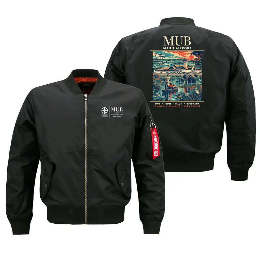 MUB - Poster - Bomber Jacket - Black