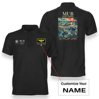 Thumbnail for MUB - Poster - Double-Side Polo - Black + Name