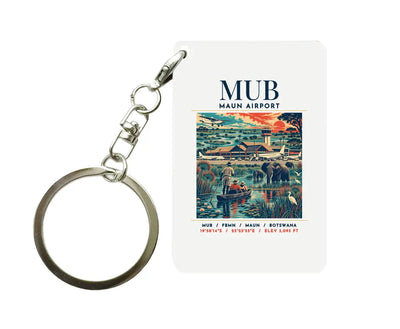 MUB - Poster - Key Chain - White