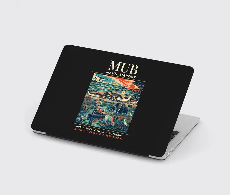 MUB - Poster - MacBook Case - Black