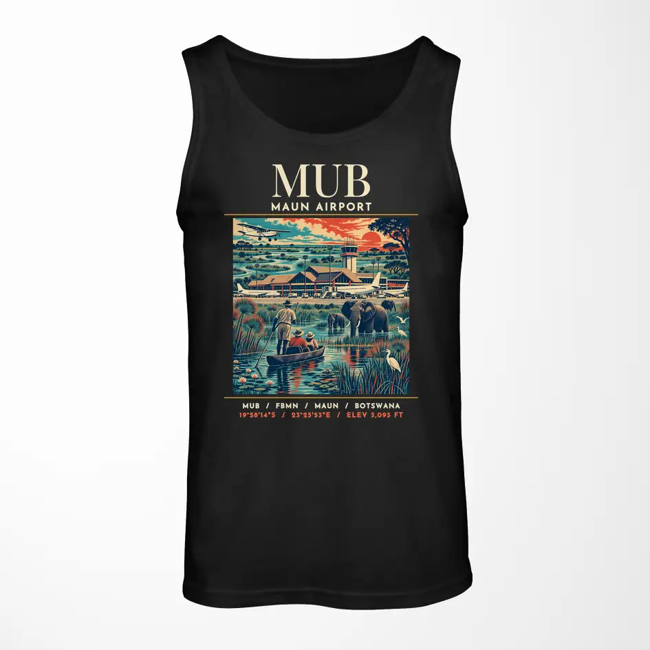 MUB - Poster - Tank Top - Black