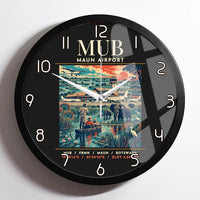 Thumbnail for MUB - Poster - Wall Clock Framed - Black