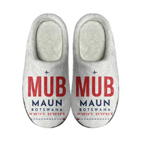 Thumbnail for Maun International Airport (MUB) Slippers & Flip Flops - Slippers - Cotton - Code - Same - White