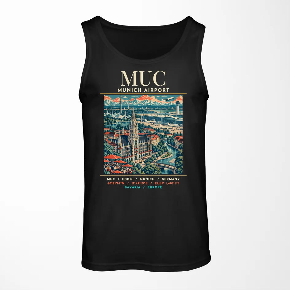 MUC - Poster - Tank Top - Black
