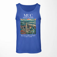 Thumbnail for MUC - Poster - Tank Top - Blue