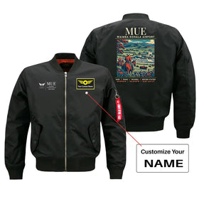 Waimea Kohala Airport (MUE) Bomber Jacket