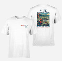 Thumbnail for MUE - Poster - Double-Side T-Shirt - White