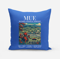 Thumbnail for MUE - Poster - Pillow - Blue