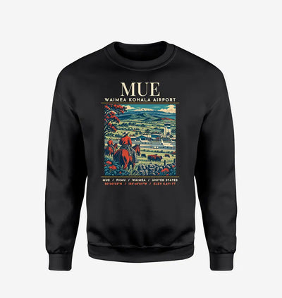 MUE - Poster - Sweatshirt - Black
