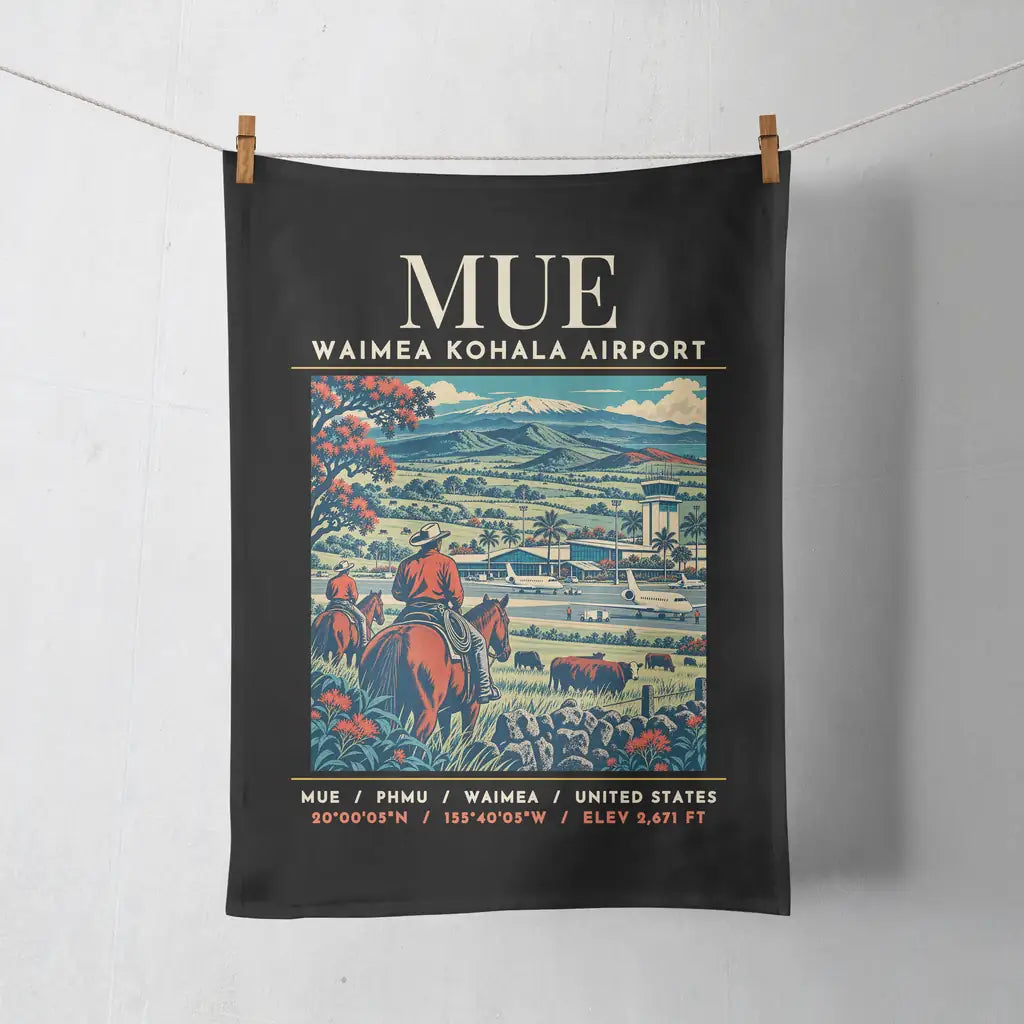 MUE - Poster - Towel - Black