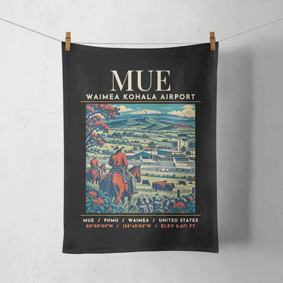 MUE - Poster - Towel - Black