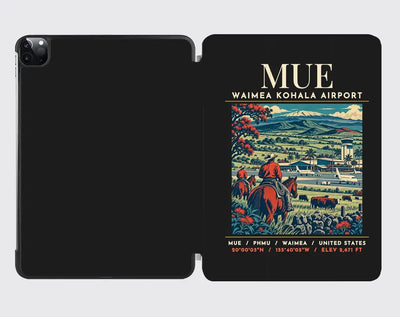 MUE - Poster - iPad Case - Black