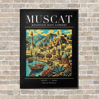 Thumbnail for MUSCAT - Poster - Canvas Framed - Black