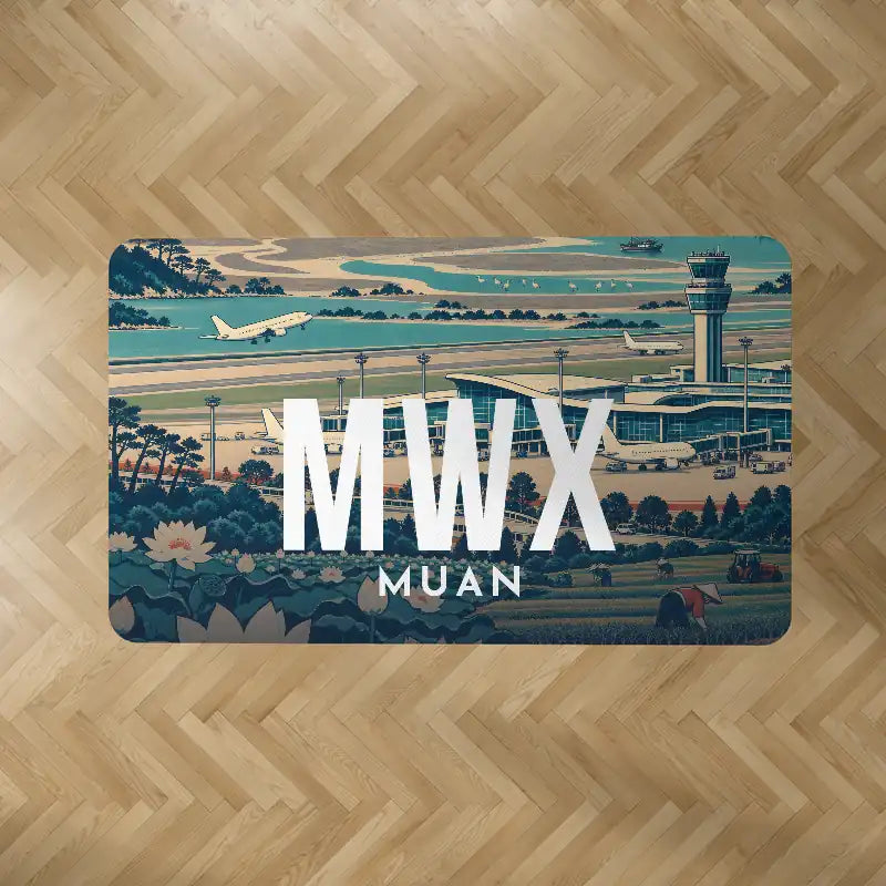 Muan International Airport (MWX) Carpets - Carpet Rectangle - Scene
