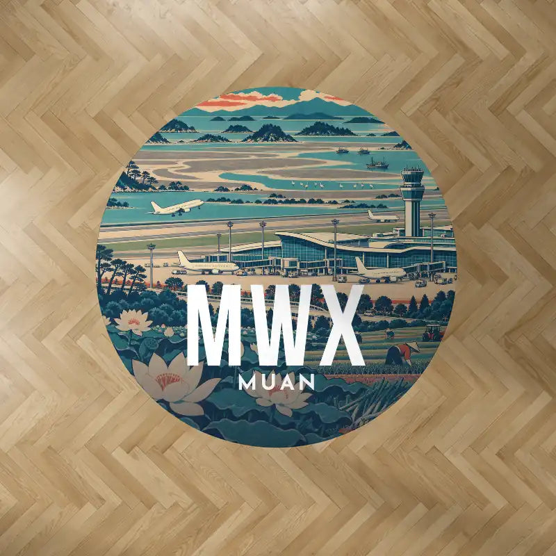 Muan International Airport (MWX) Carpets - Carpet Round - Scene